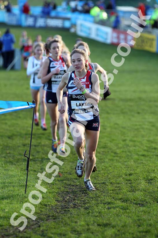 Junior Women, Iona Lake, BUPA Great Edinburgh Cross Country.